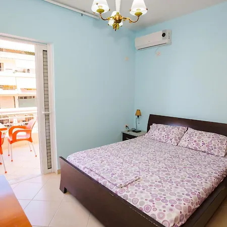 Apartamento Tolle Lage & Aussicht, 3 Min Zum Sarandë